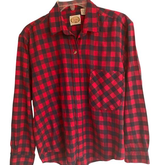 Picket and Post Tops - Picket and Post Long Sleeve Button Up Shirt Size S